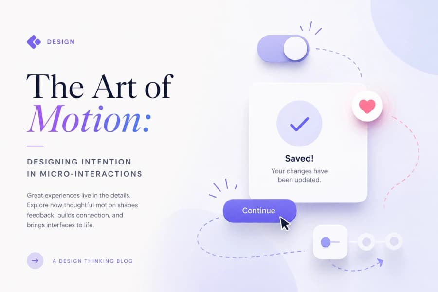 The Art of Motion: Designing Intention in Micro-interactions
